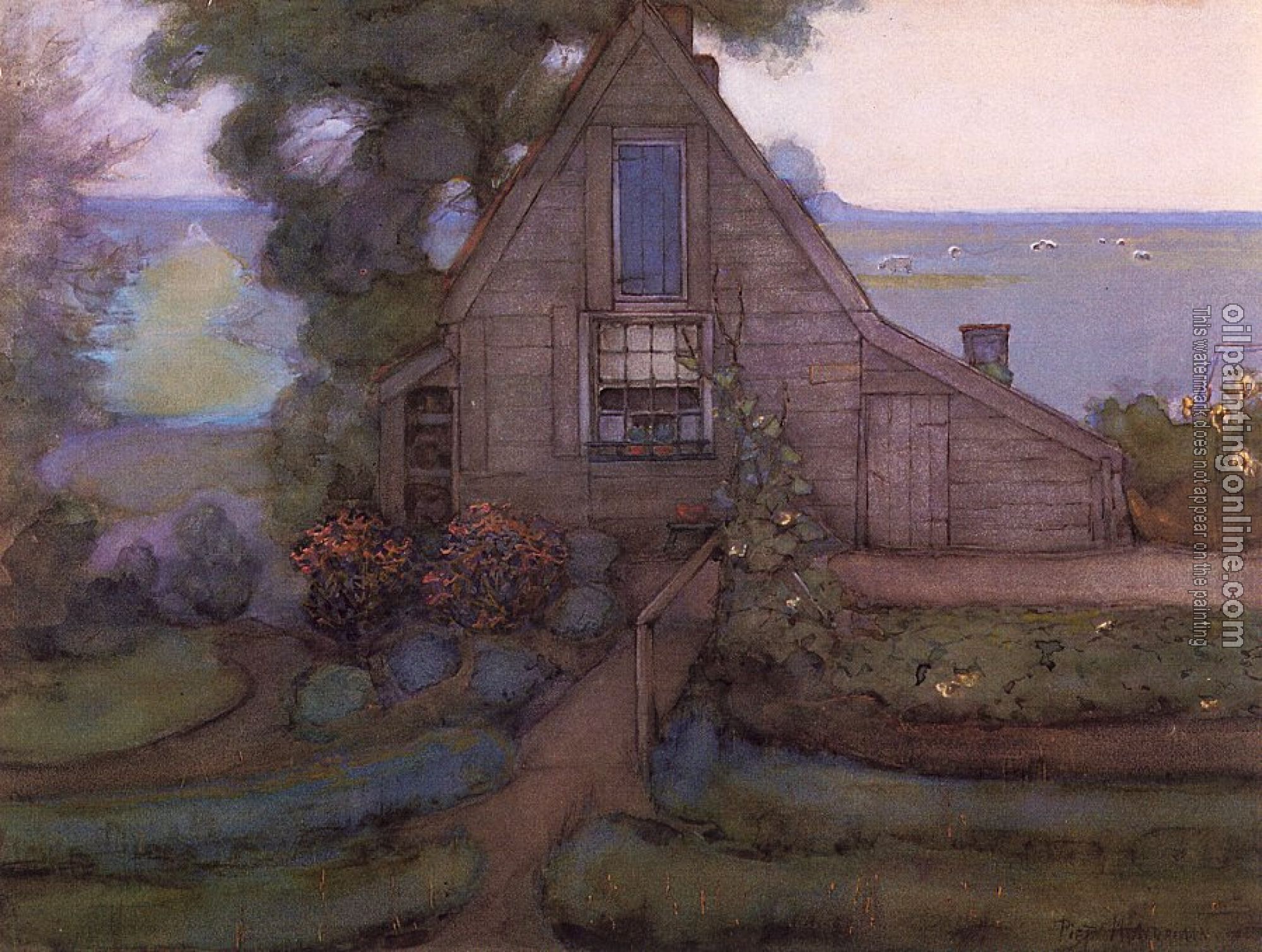 Mondrian, Piet - Solitary House